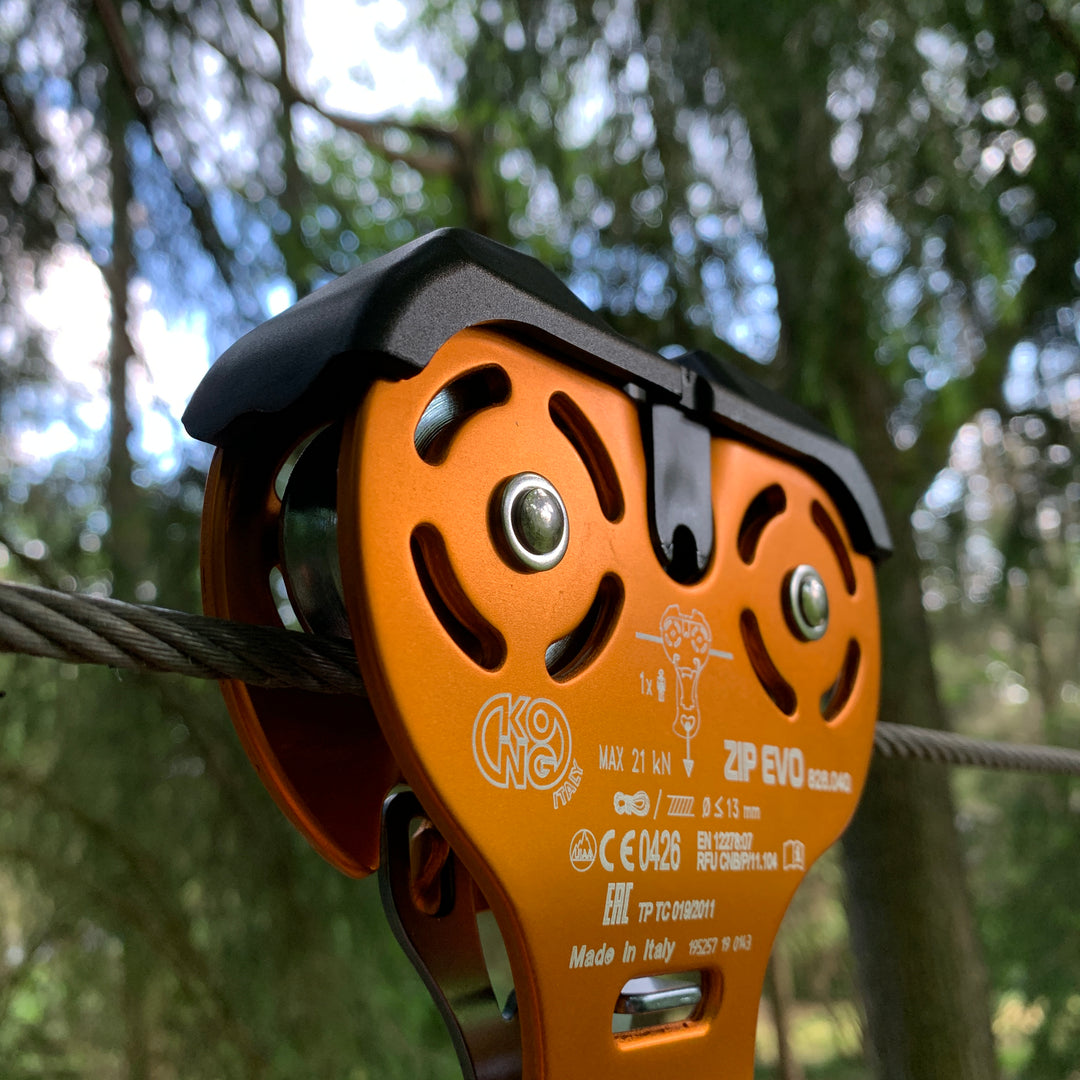 Zip Evo zipline pulley